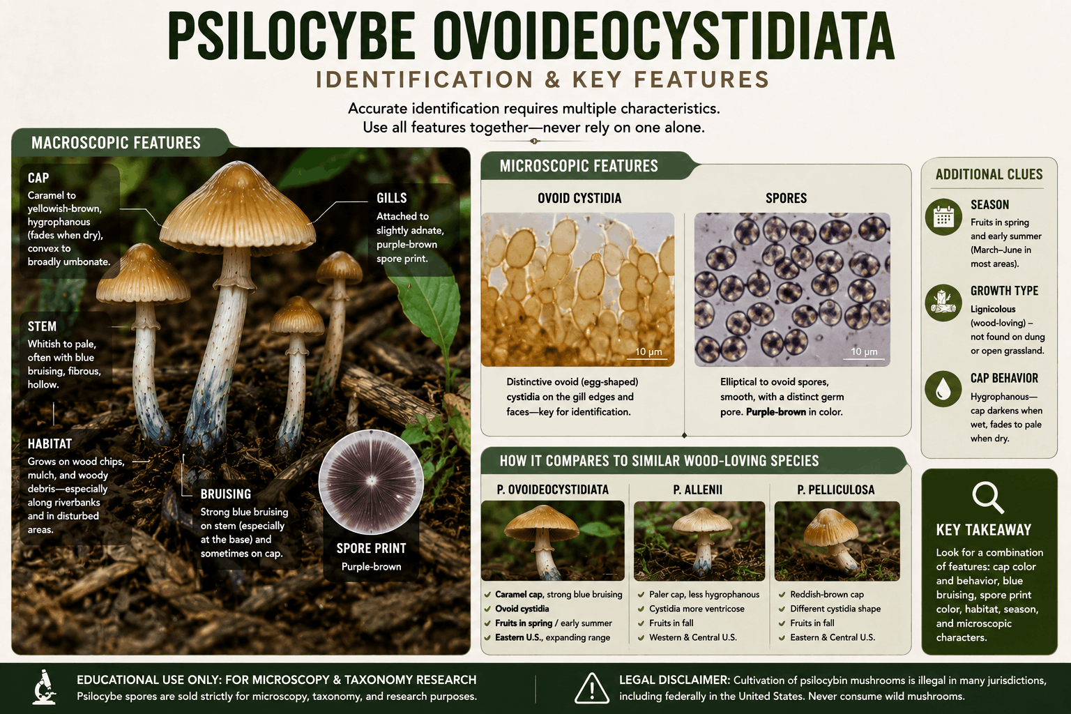 ovoideocystidiata identification and key features