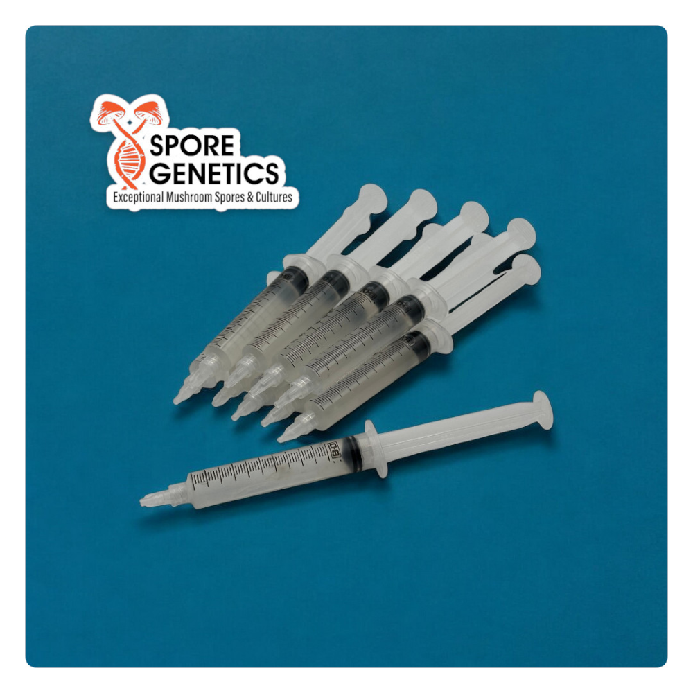 10-Pack 10cc Isolated Spore Syringes 