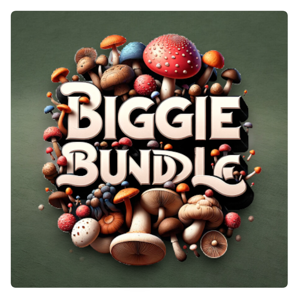 Biggie Bundle of Magic Mushroom Spore Syringes